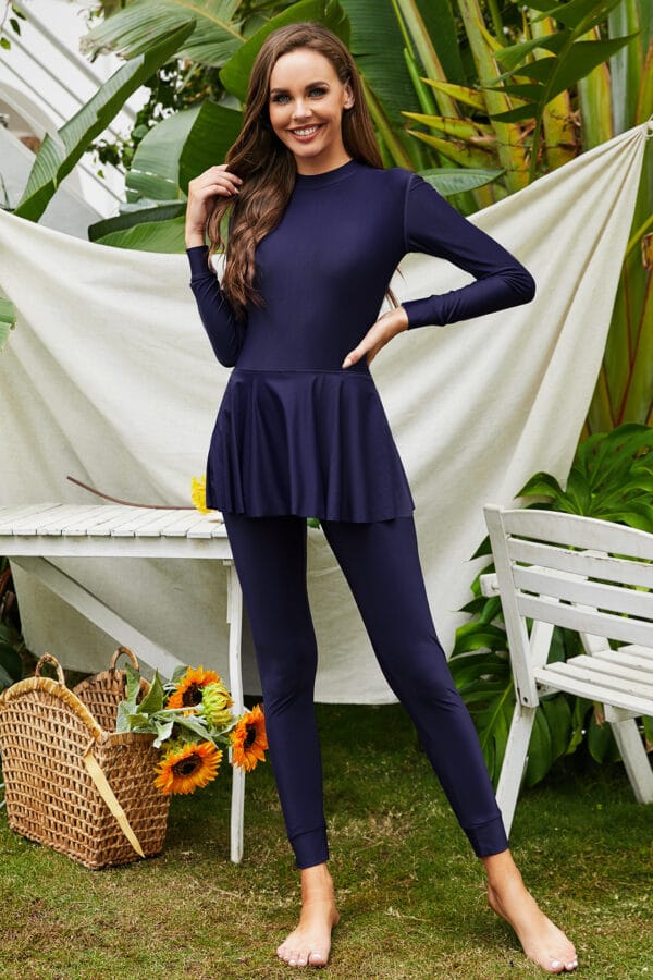 Seaside Escape Long Sleeve One-Piece - Image 11