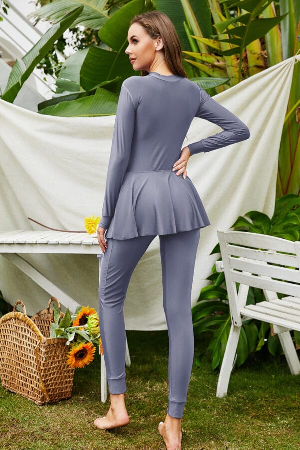 Seaside Escape Long Sleeve One-Piece - Image 2