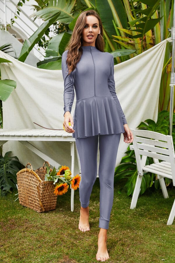 Seaside Escape Long Sleeve One-Piece - Image 3