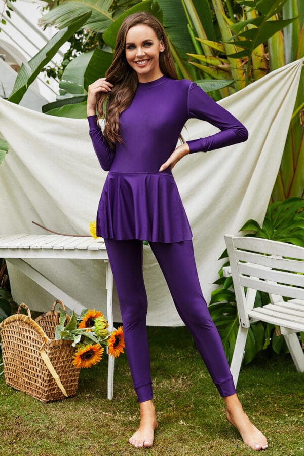 Seaside Escape Long Sleeve One-Piece - Image 5