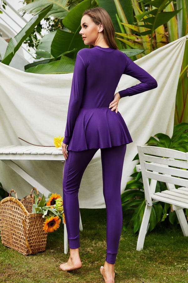 Seaside Escape Long Sleeve One-Piece - Image 8