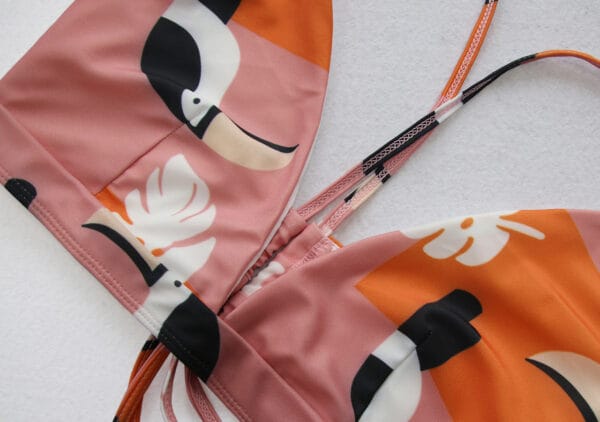 Tropical Bloom Bikini Set - Image 8