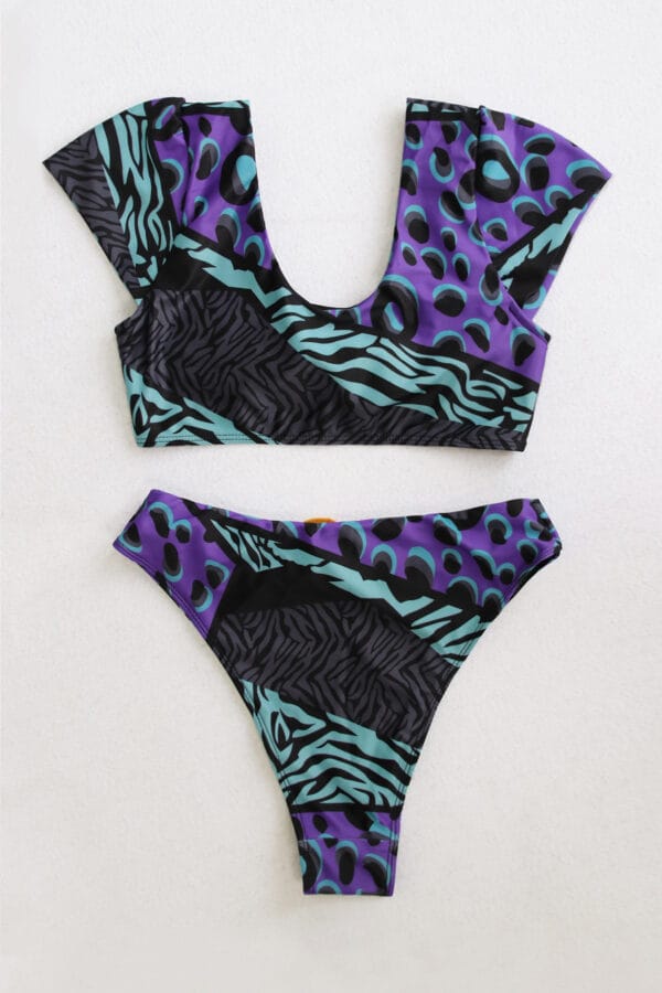 Vibrant Tide Bikini Set - Image 15